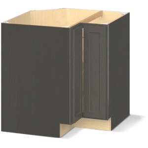 RELIABILT Parkstone II Lazy Susan, Slate Stained, 33" W, 2 Doors, Fully Assembled - 641076 | Lowe's Pro Supply
